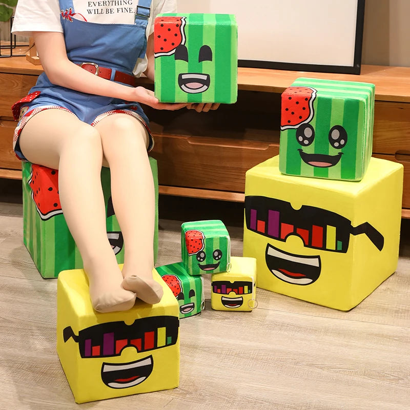 Nice Sunny And Melon Plush Toy Cartoon Anime Cute Dolls Stuffed Soft Toy Special Birthday Gift For Kids Adults and Room Decor
