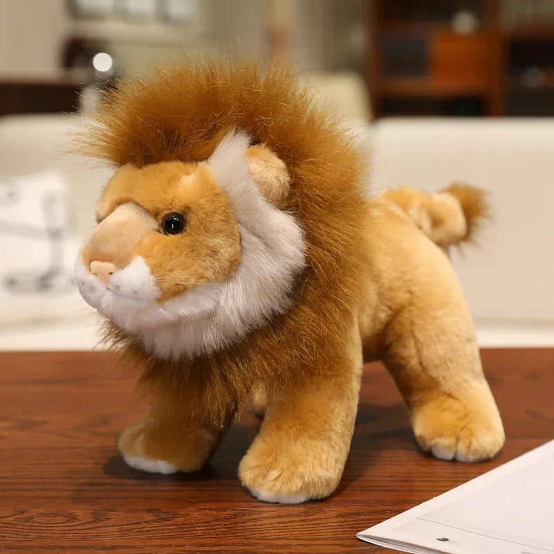 Hot Soft Cute Lion Pillow Funny Gift For Home Decor Bed Sofa Office Cushion With Non Slip Bottom Machine Washable High Quality