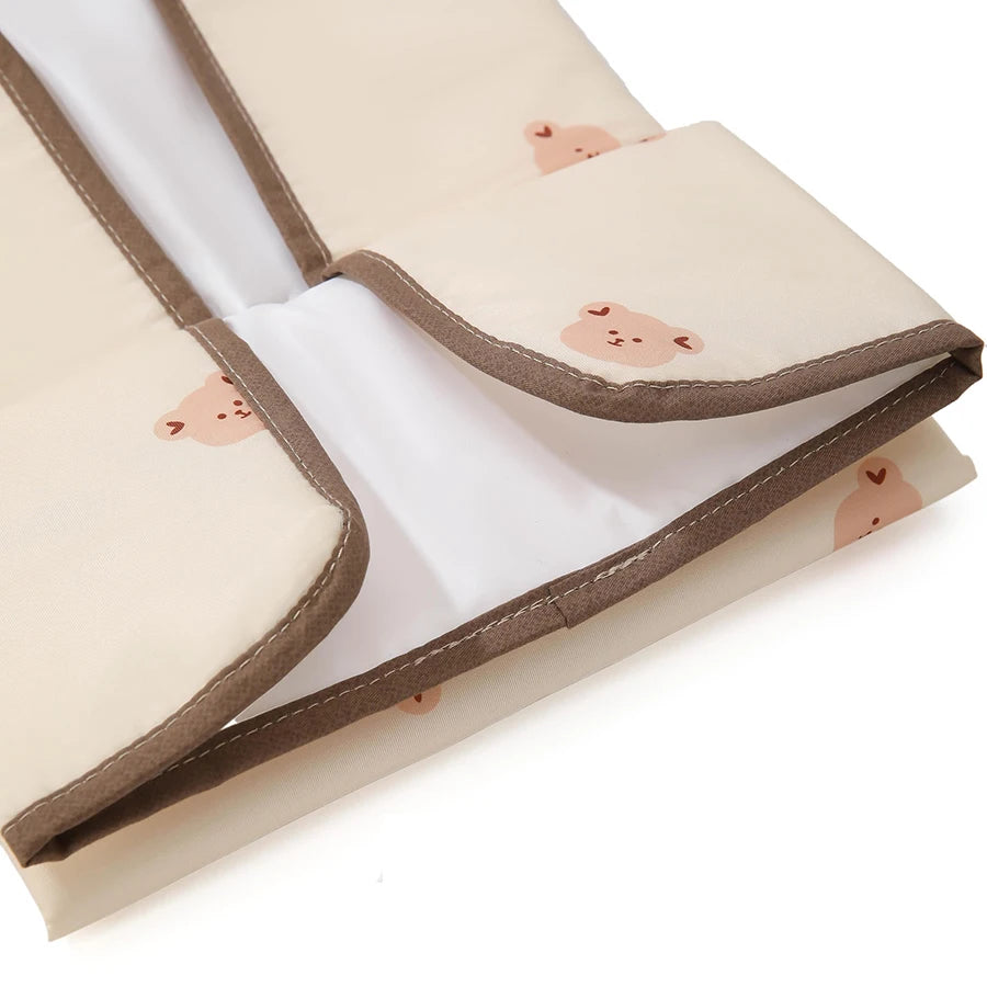 Portable Foldable Baby Diaper Changing Pad, Waterproof Detachable Infant Urine Mat Travel Changing Station for Newborn
