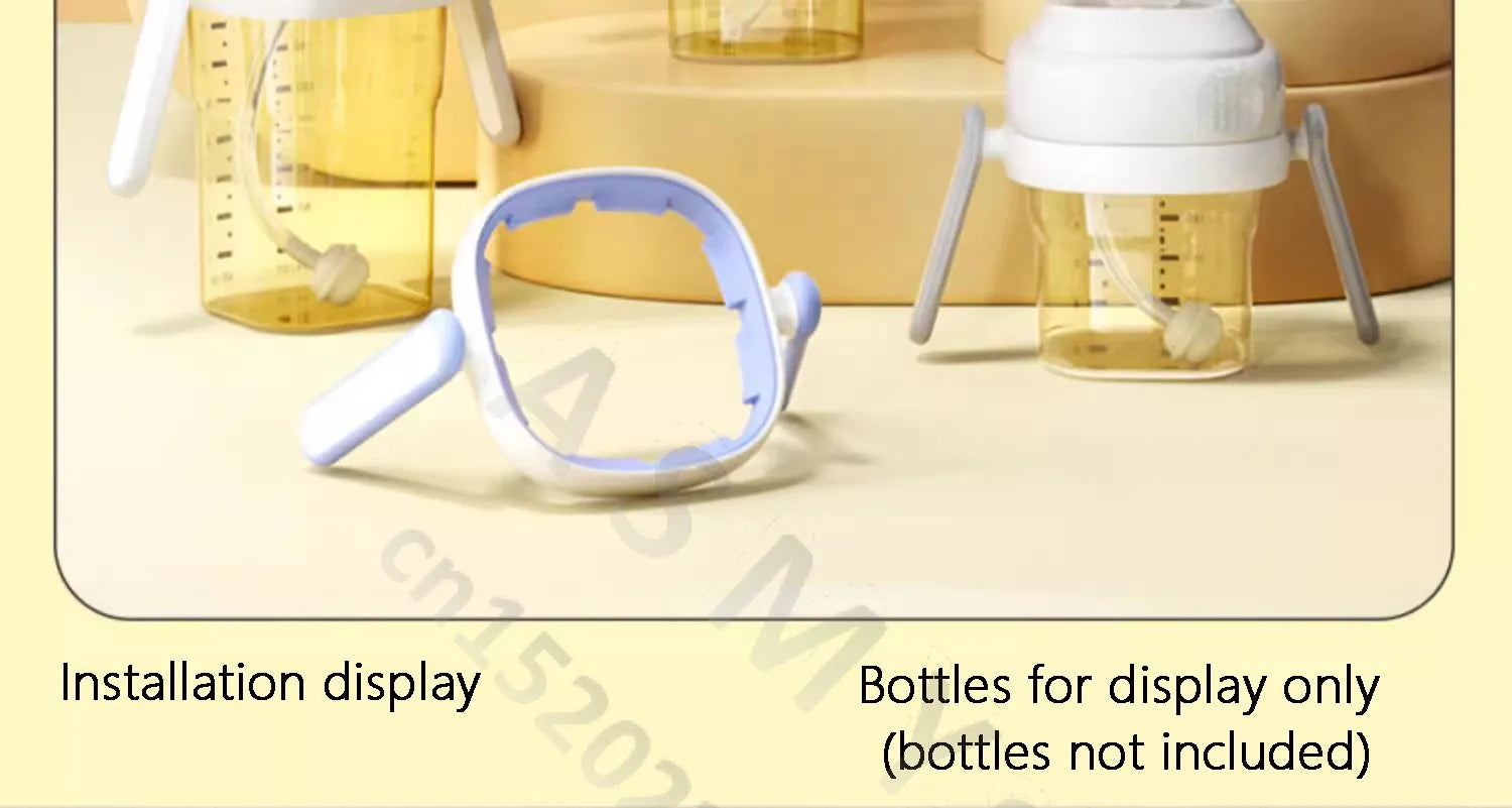 Suitable for hegen bottle accessories, storage box cover/cup cover/handle/dust cover+bottle collar straw square bottle universal