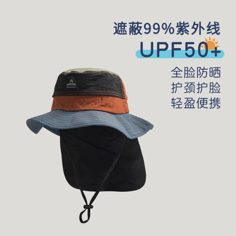 SunGuard Kids Quick Dry Sun Protection Hat Model SgHat01 For Summer Beach Boys And Girls