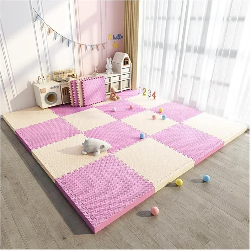 Children Floor Puzzle Mat For Kids Non Slip Durable Playroom Model 30x30x1cm Bpa Free