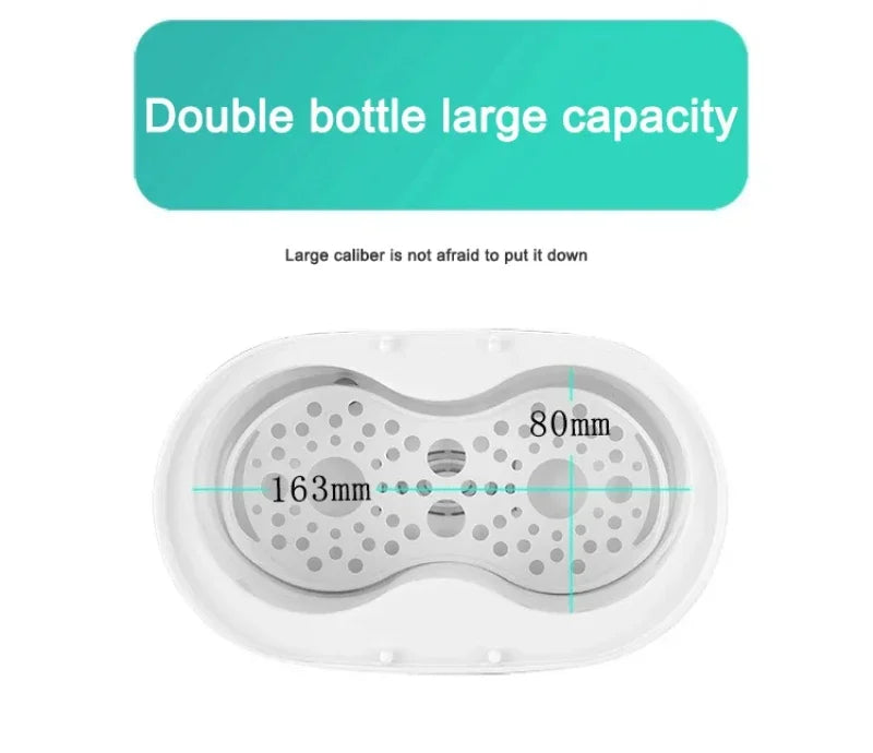 Baby Bottle Warmer Newborn Feeding Bottle Fast Heater Accurate Temperature Control Multifunctional Sterilizer Baby Accessories