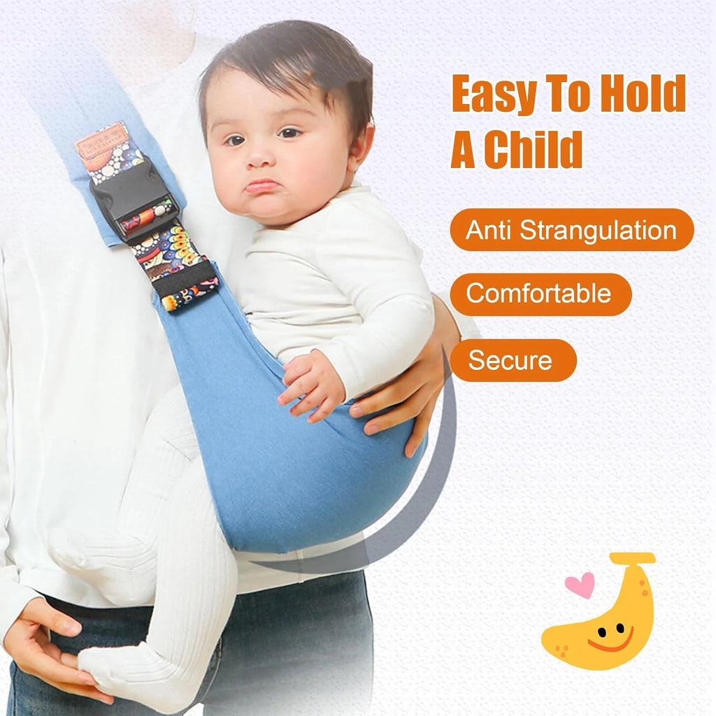 Baby Sling Carrier Baby Carrier Newborn to Toddler Sling Lightweight Baby Carrier Sling with Adjustable Straps Toddler Carrier