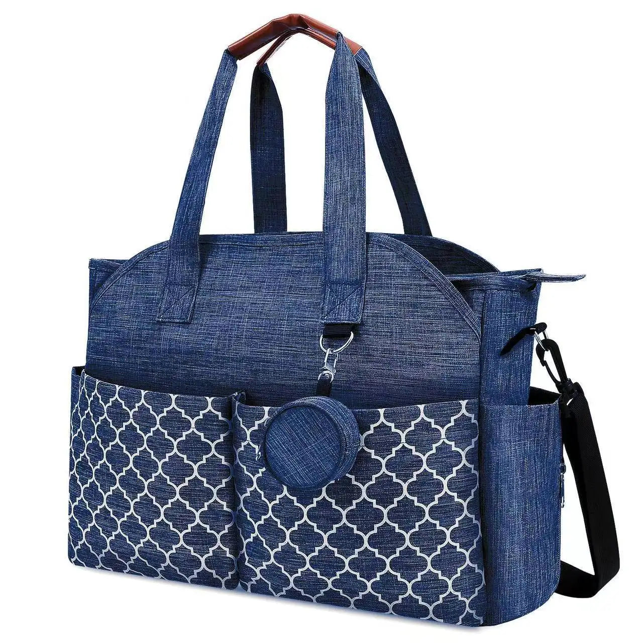 Diaper And Bottle Storage Bag For Strollers 43 By 29 Cm Large Capacity Multifunctional Baby Bag