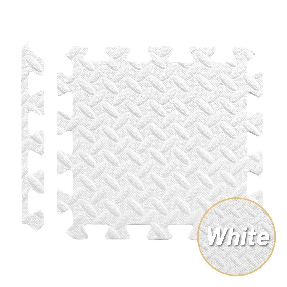 Soft Foam Interlocking Carpet Tiles Non Slip Puzzle Floor Mats 1 To 20 Pcs For Home Gym And Baby Playroom