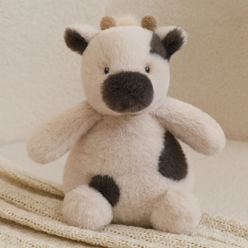 23cm Tuanzi Animal Series Plush Doll Rabbit Monkey Puppy Koala Cow Dinosaur Penguin Pig Toy Soft Stuffed Child Birthday Gift