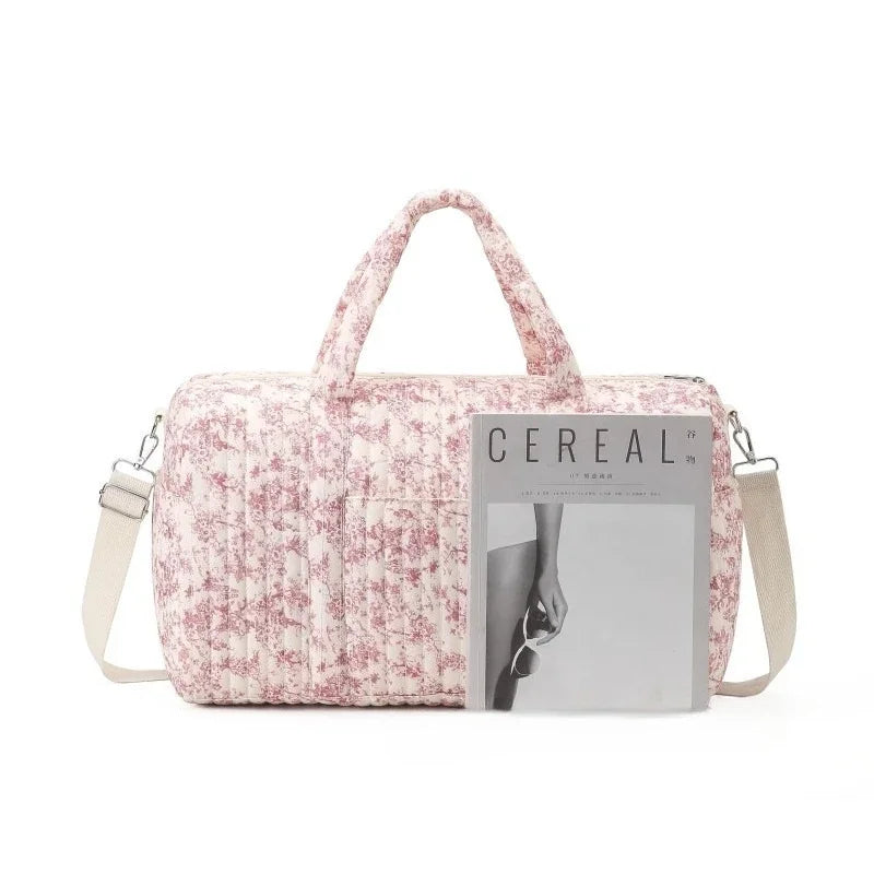 Floral Mommy Bag Large Capacity Baby Diaper Bag Maternity Pack Travel Handbag Storage Women Shoulder Bags Baby Items Organizer