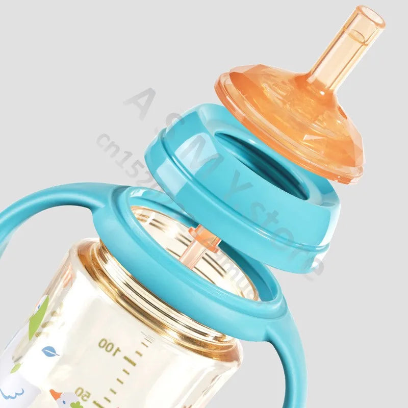for Pigeon 3rd generation wide mouth bottle / bottle accessories / Pigeon handle / Pigeon cap screw teeth dust seal cap
