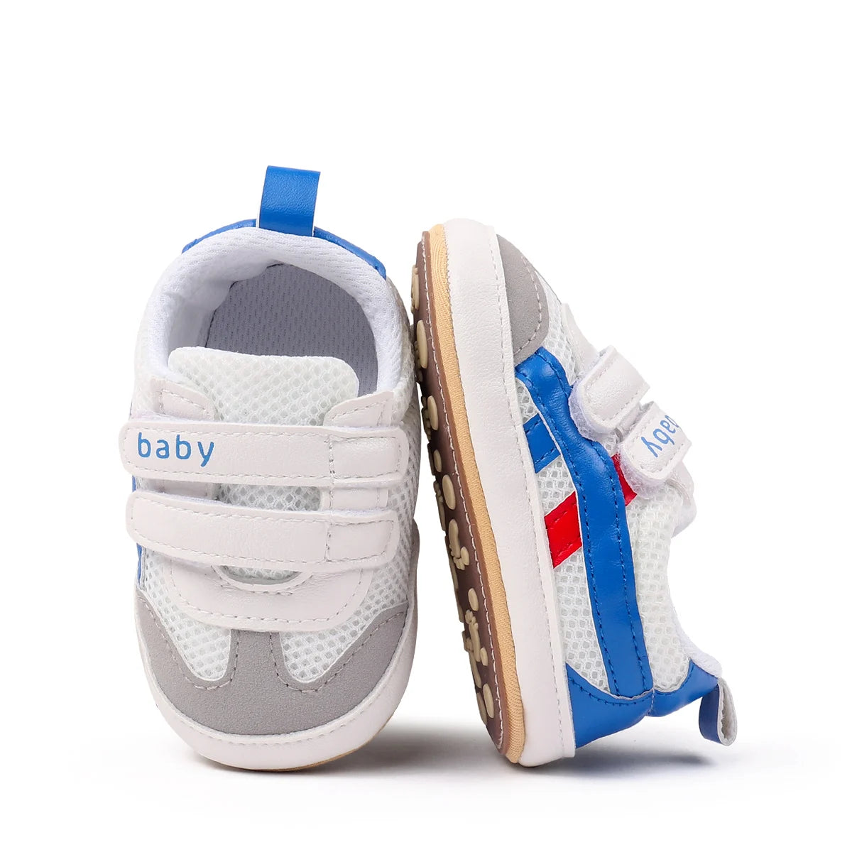 New Fashionable Design Spring And Autumn Baby Unisex Pre-walking Indoor Outdoor Toddler Shoes With Comfortable And Soft Sole