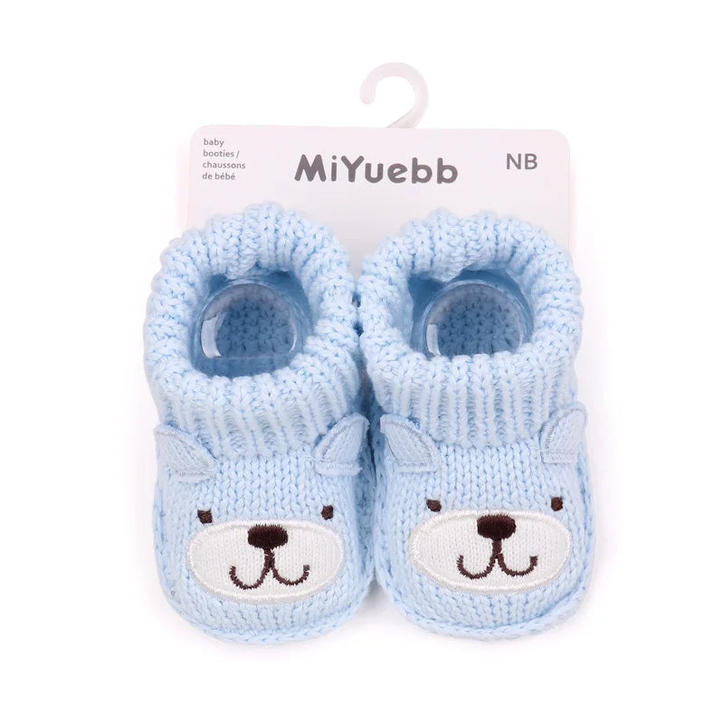 NewFashion Baby Socks Spring And Autumn Cartoon Animal Cotton Breathable Keeps Feet Warm Non Slip For Boys And Girls