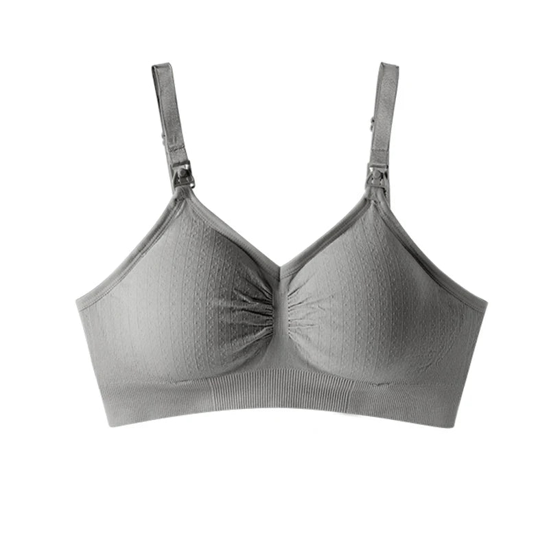 Nursing Bra Front Buckle For Breastfeeding Breathable Maternity Underwear Seamless Push Up Model S1