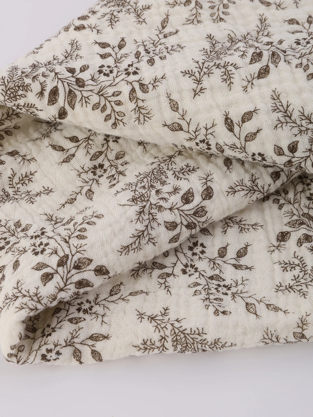 3PCS/set Boho Solid Floral Soft Breathable Newborn Baby Receiving Blanket Muslin Swaddle Blankets