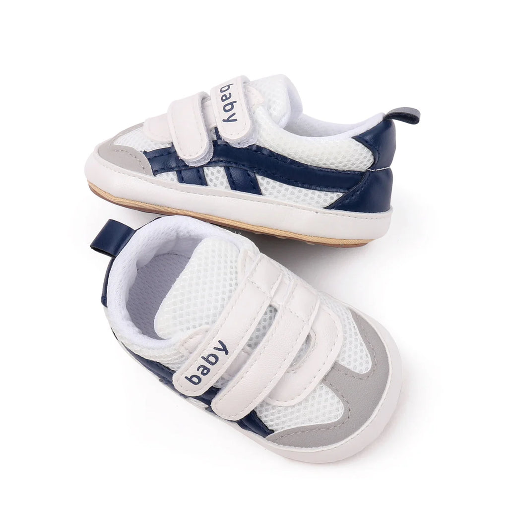 New Fashionable Design Spring And Autumn Baby Unisex Pre-walking Indoor Outdoor Toddler Shoes With Comfortable And Soft Sole