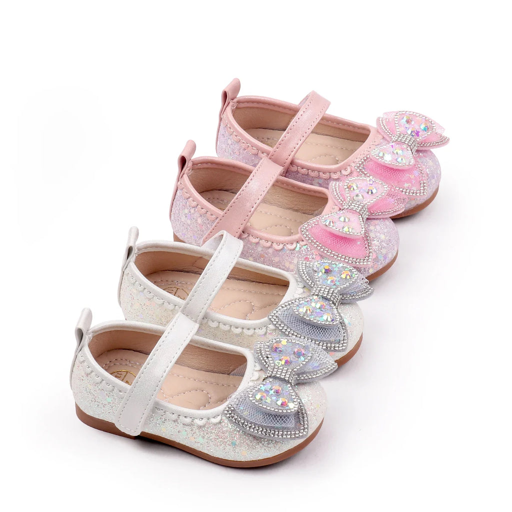 2025 New Design Spring And Autumn Baby Girls First Walking Indoor Outdoor Toddler Shoes For 0-3Y Baby Girl Princess Shoes MY5163