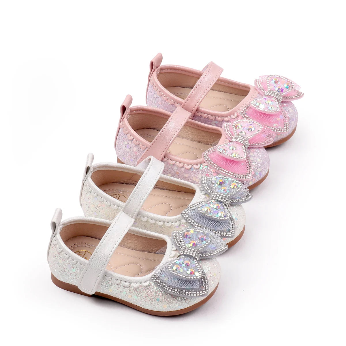 2025 New Design Spring And Autumn Baby Girls First Walking Indoor Outdoor Toddler Shoes For 0-3Y Baby Girl Princess Shoes MY5163
