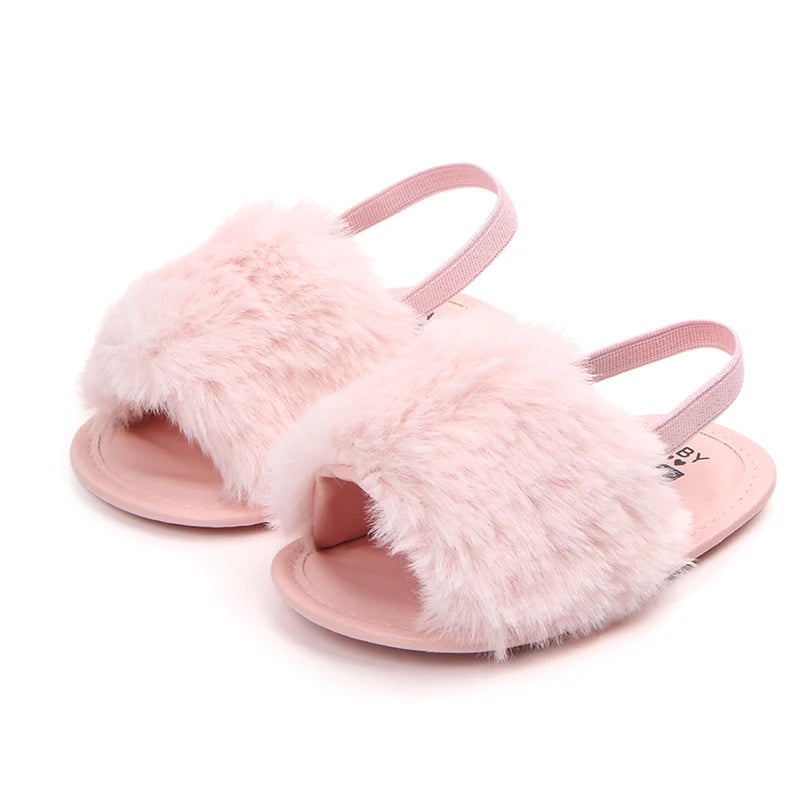 Baby Winter Soft Slipper For 0 To 18 Months Non Slip Plush Warm Shoes For Boys And Girls Model 2024