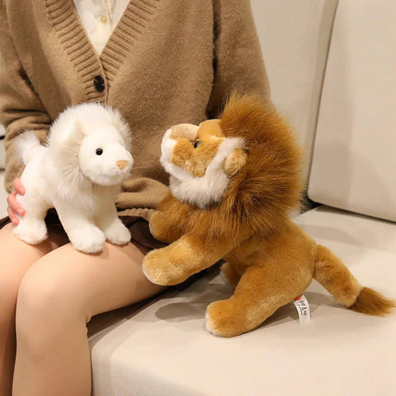 Hot Soft Cute Lion Pillow Funny Gift For Home Decor Bed Sofa Office Cushion With Non Slip Bottom Machine Washable High Quality