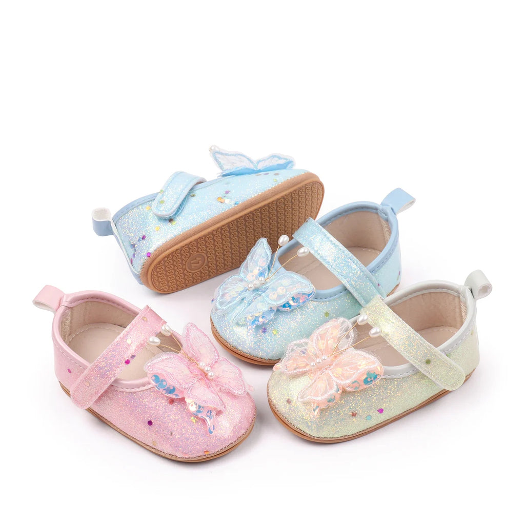 Girls' Summer sSandals 2025 New Style Children's Anti-Slip Soft Sole Infant Toddler Princess Shoes For Little Girls BXC5151