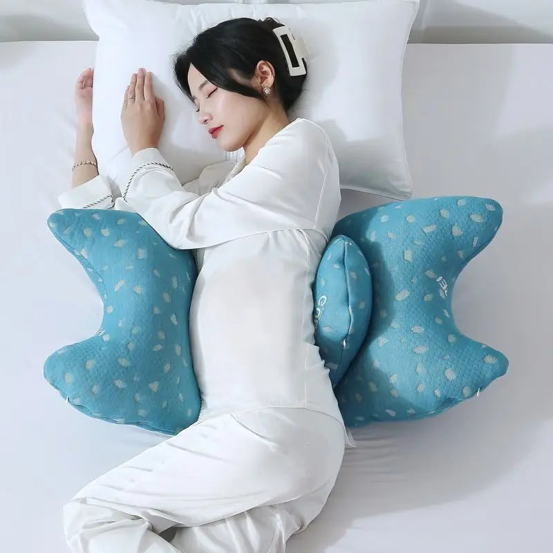 High-quality Pregnant Women Waist-protecting Side Sleep Pillow Multi-purpose Maternity Backrest Pillow Pregnancy Sleep Artifact