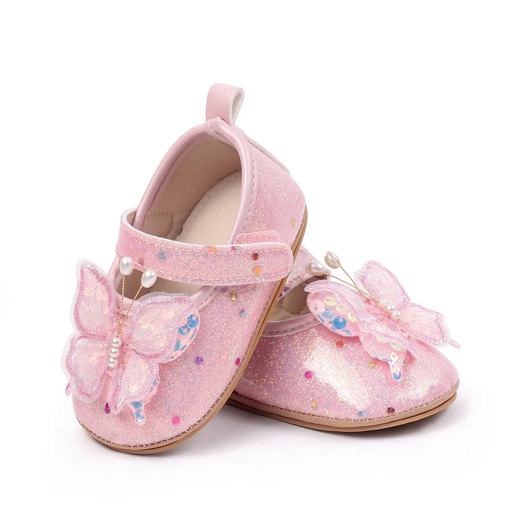 Girls' Summer sSandals 2025 New Style Children's Anti-Slip Soft Sole Infant Toddler Princess Shoes For Little Girls BXC5151