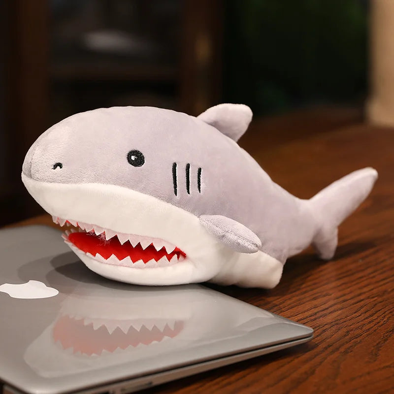Hot Crocodile Shark Killer Whale Plush Hand Puppets Lifelike Tropical Fish Penguin Octopus Hand Puppets For Kids Adults Muppets