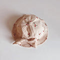 Cute Bowknot Baby Fisherman Hat Cherry Print Infant Bucket Cap 6-36Month Girls Kids Sunshade Visors Outdoor Children Basin Caps