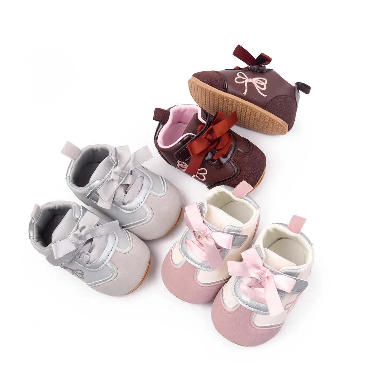 Baby shoes Spring and Summer 2025 Boys&Girls' toddler shoes for children aged 0-1 years Soft sole Pre-walking shoes for infants
