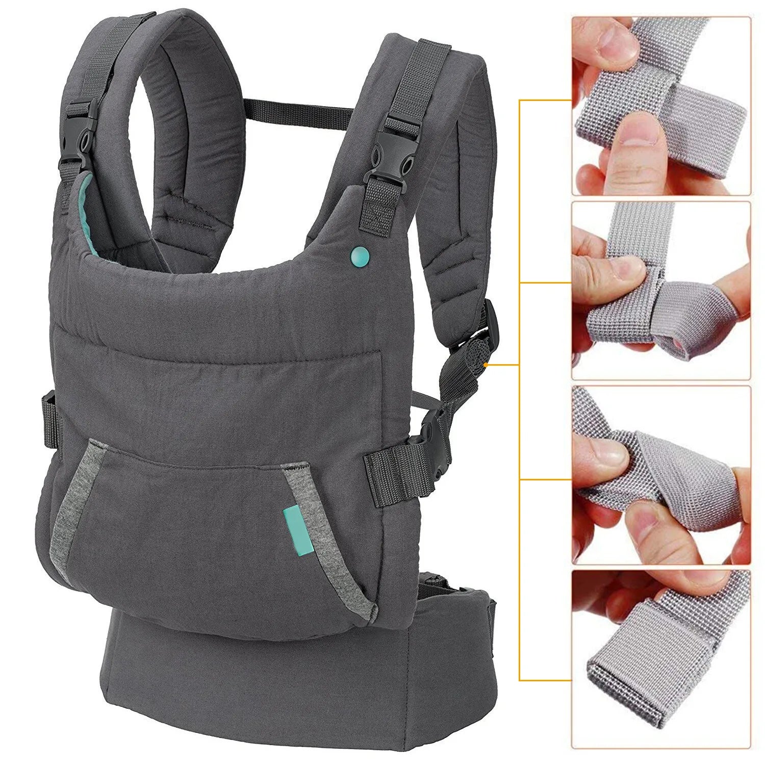 0-24 Moths Baby Carrier with Hat Portable Newborn Backpack Thicken Shoulder Ergonomic Hoodie Kangaroo Baby Strap