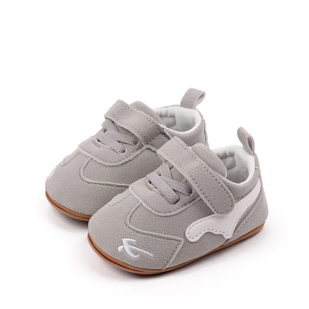 Hot Selling Baby Unisex First Walking Toddler Shoes For 0-18 Months Fashion Design Three Colors High Quality Baby Sneaker