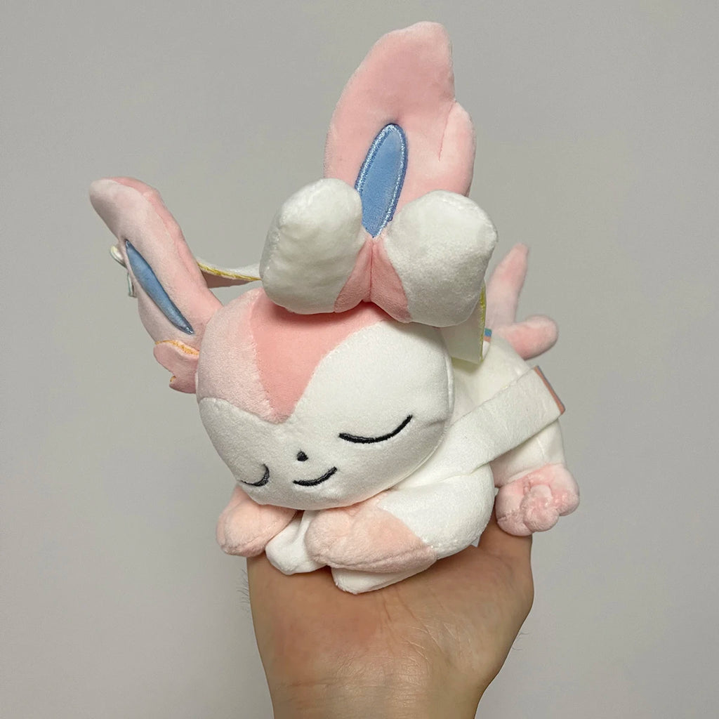 Pokemon Plush Vaporeon Sleeping Series Eeveelution Eevee Evolution Leafeon Glaceon Sylveon Stuffed Doll Charizard Pikachu Doll