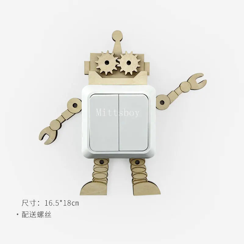 DIY Montessori Busy Board Accessory Wooden Hourglass Gear Skidway Puzzle Toy MB01 For Children