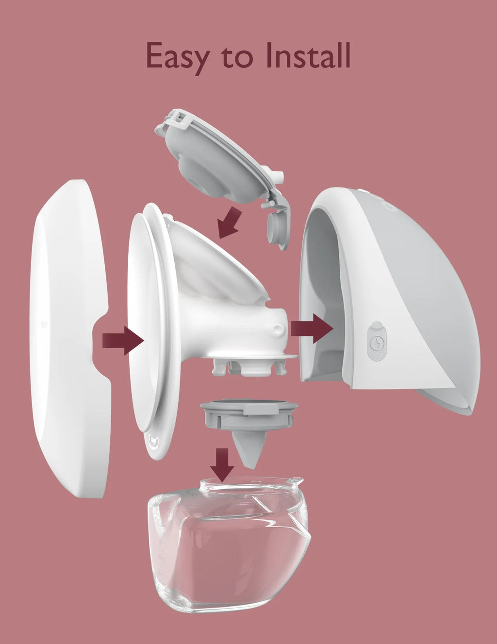 Momcozy Original Replacement Accessories for Upgraded Mobile Flow