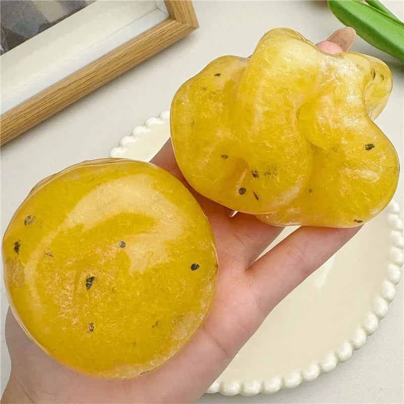 Kiwi Watermelon Ice Sand Ball Squishy Squeeze Fidget Toy Vaseline Stress Relief Noise ASMR Sensory Toy For ADHD Autistic Gift