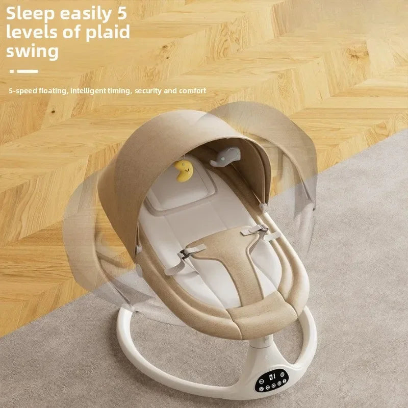 Electric Baby Rocker Swing and Soothing Bassinet with Music