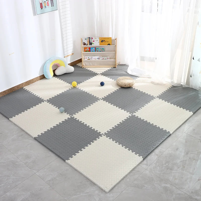 Puzzle Fitness Mat Interlocking Foam Floor Tiles For Home Gym Non Slip Model ID 4 To 20 Pcs