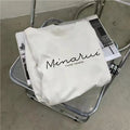 Summer Korean Fashion Simple Letter Print Casual Large Size Loose Short Sleeve Maternity Dress