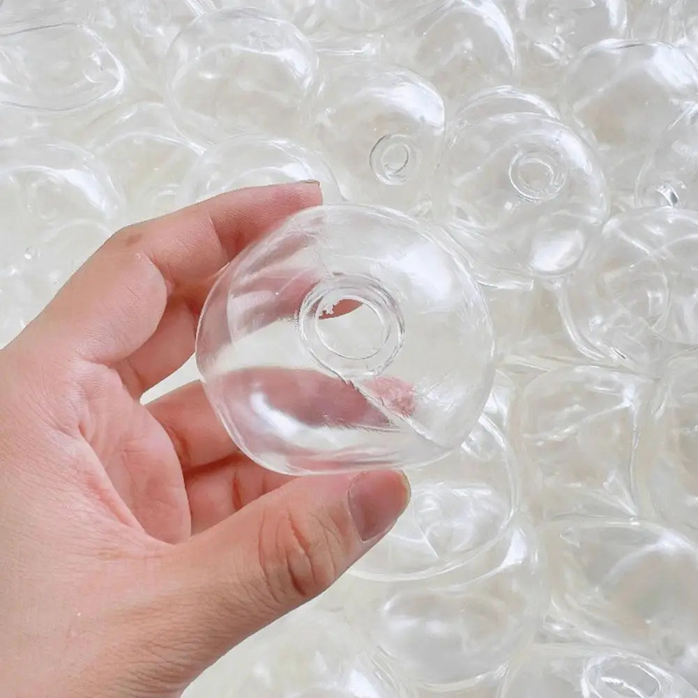 DIY Empty Ball Shell for Handmade Squishy Toy Clear Soft Rubber Skin for Maltose Squeeze Ball Creative Stress Relief Toy