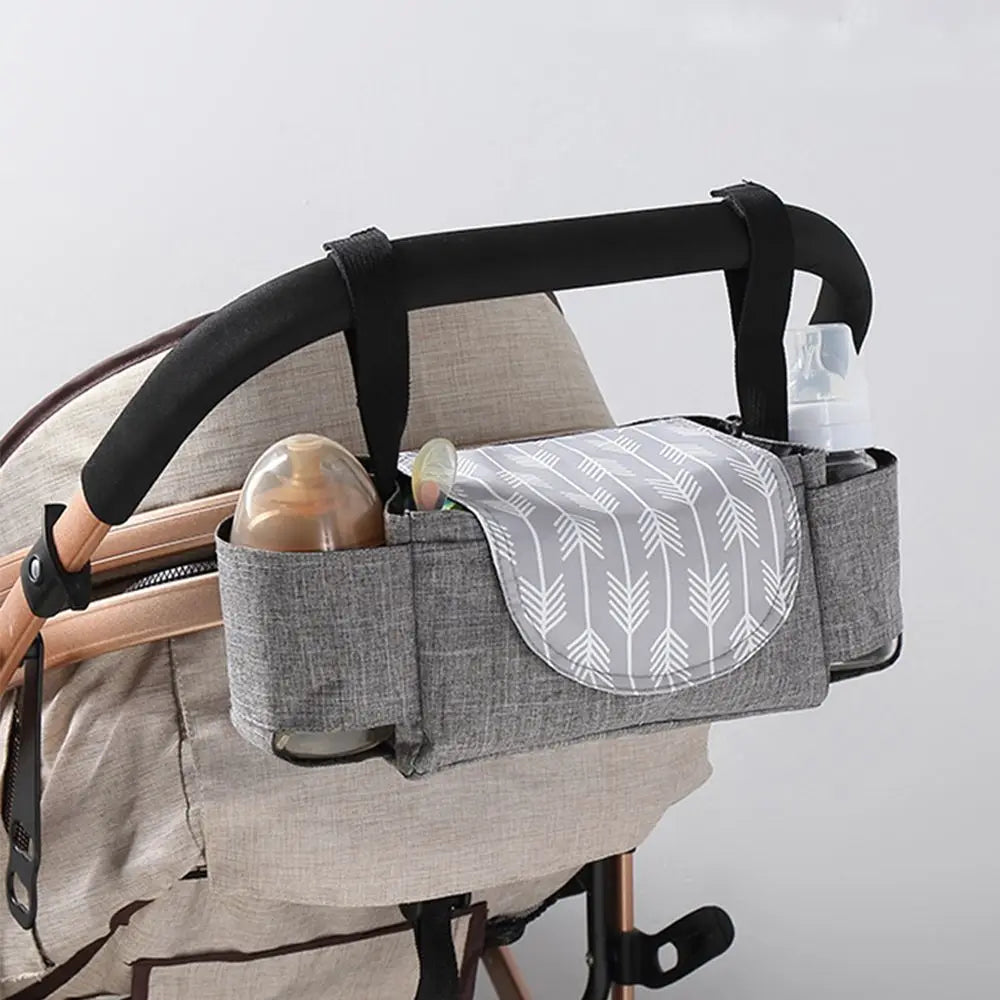 Infant Nappy Bags Pram Buggy Carriage Mummy Bag Stroller Storage Bag Bottle Holder Baby Pram Organizer Stroller Cup Holder