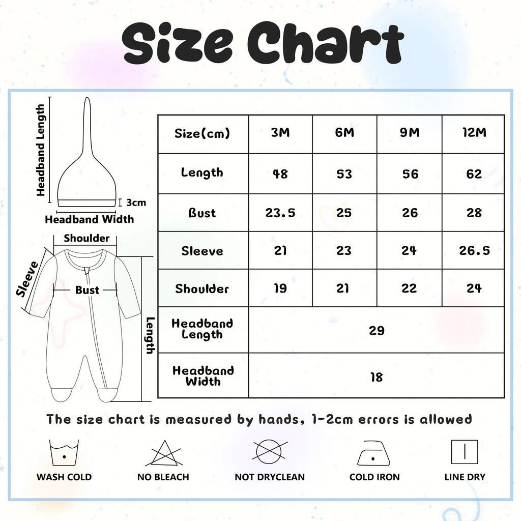 Solid Color 4-Pack Baby Unisex Clothing Set Newborn Boys Girls Long Sleeve Footed Romper+Hats Suit Four Seasons Infant Clothe