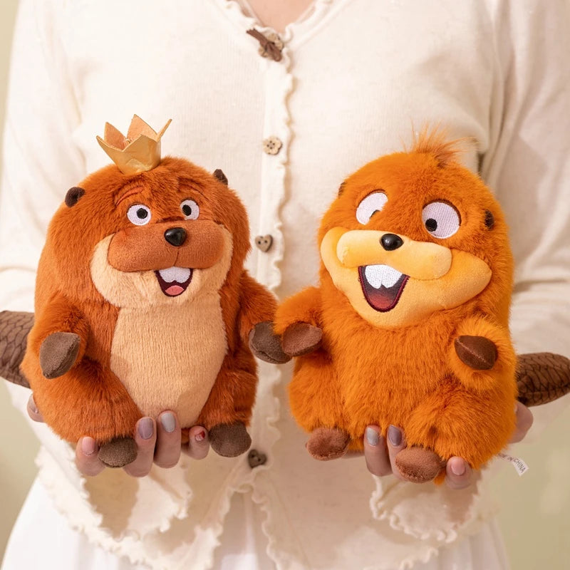 2026 New Hoppers Tom Lizard Plush Doll Anime Peripherals King George Mabel Loaf Beaver Plushie Stuffed Toys Soft Toy Collectible