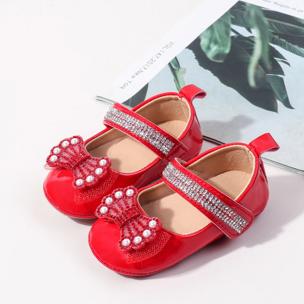 Spring/Summer New Cute Children's Shoes - 0-1 Years Old Princess Shoes, Anti-Slip Shoes, New Baby Learning Walkers
