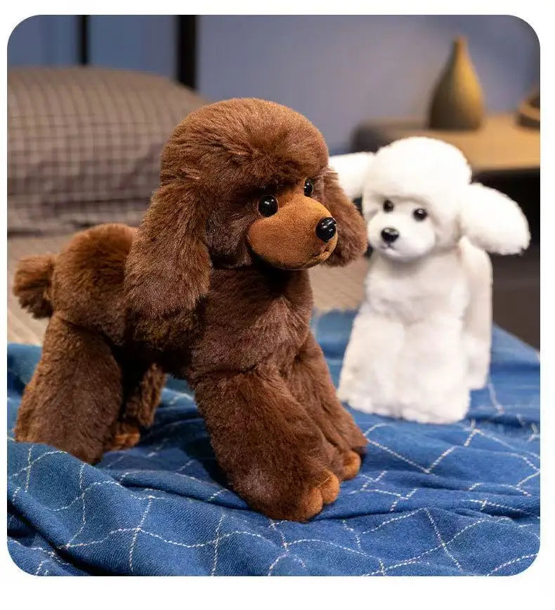 New 20/32cm Long Leg Poodle Doll Stuffed Plush Toy Handmade Doll Cartoon Anime Cute Pillow Children's Birthday Gift Fun Doll