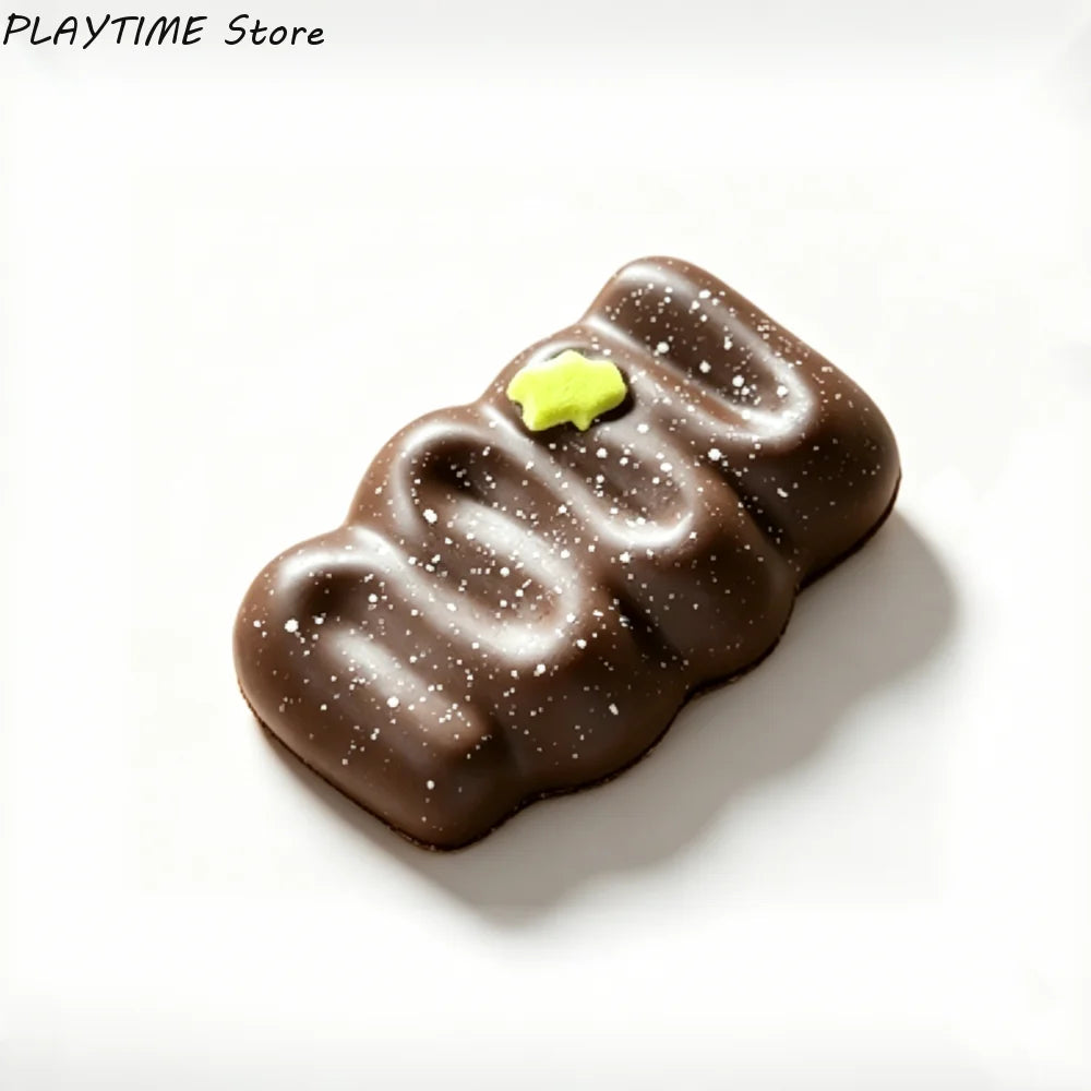 Squishy Chocolate Slow Rising Stress Relief Toy Simulated Fake Food Kawaii Cute Gift For Adult Decompression Squeeze Toy