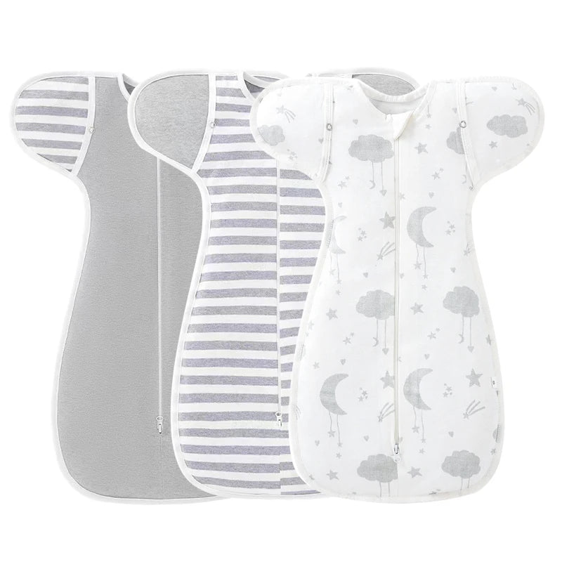 Soft Cocoon Newborn Baby Swaddle Wrap Warm Cotton Bedding Blanket Gentle on Skin Gentleman Baby Gift