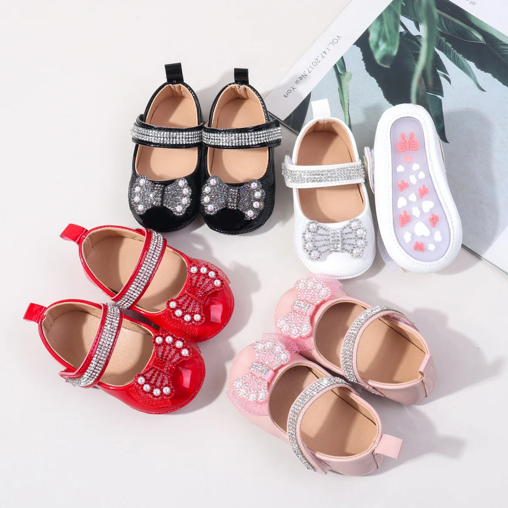 Spring/Summer New Cute Children's Shoes - 0-1 Years Old Princess Shoes, Anti-Slip Shoes, New Baby Learning Walkers