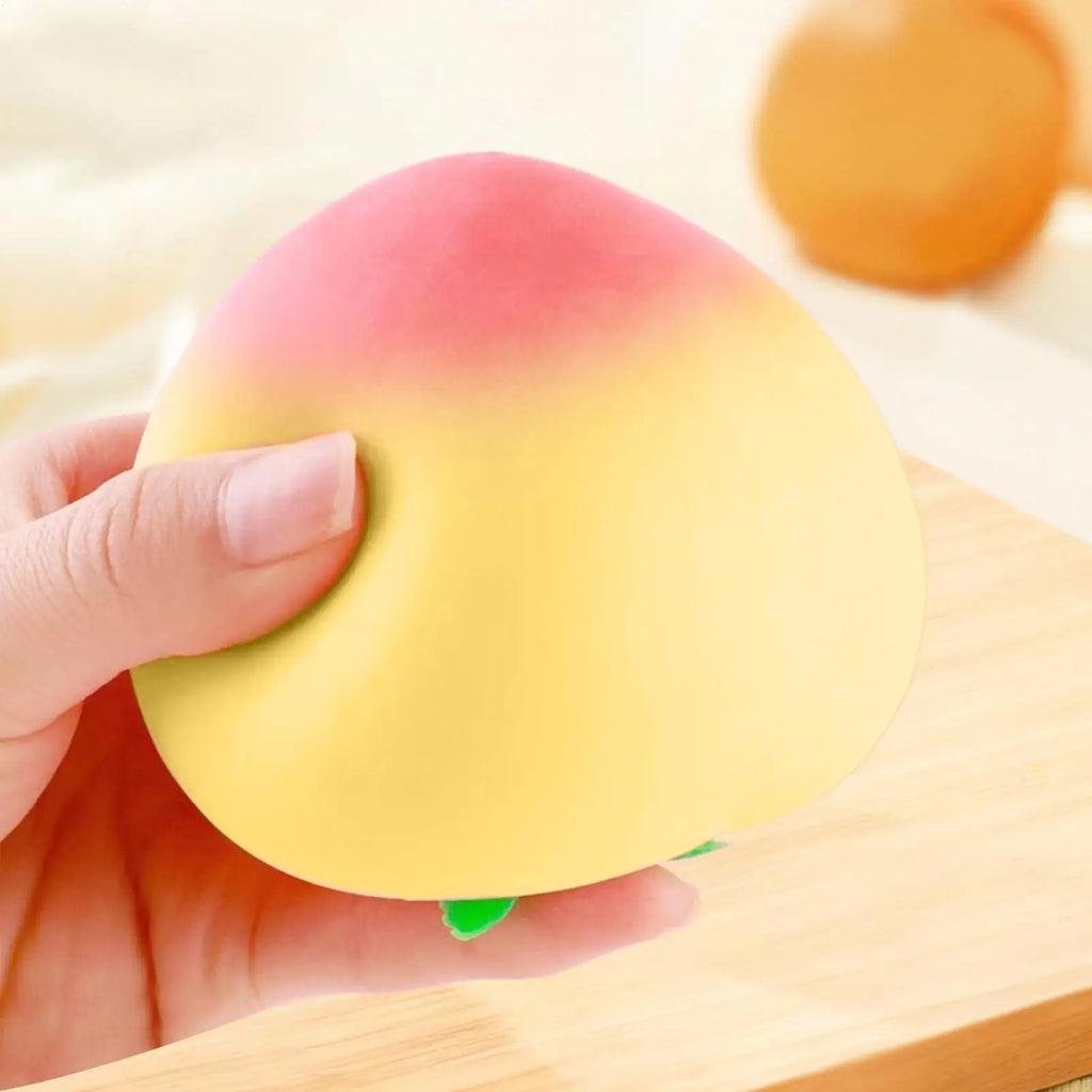 Soft Peach Fruit Squishy Toy Slow Rising Stress Relief for Adults Slow Rising Stress Relief Fidget Toy Novelty Gifts