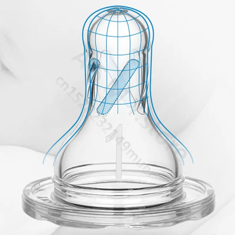 Dr. Brown's Standard mouth nipple/Newborn/each stage of baby nipples/Food grade silicone nipple