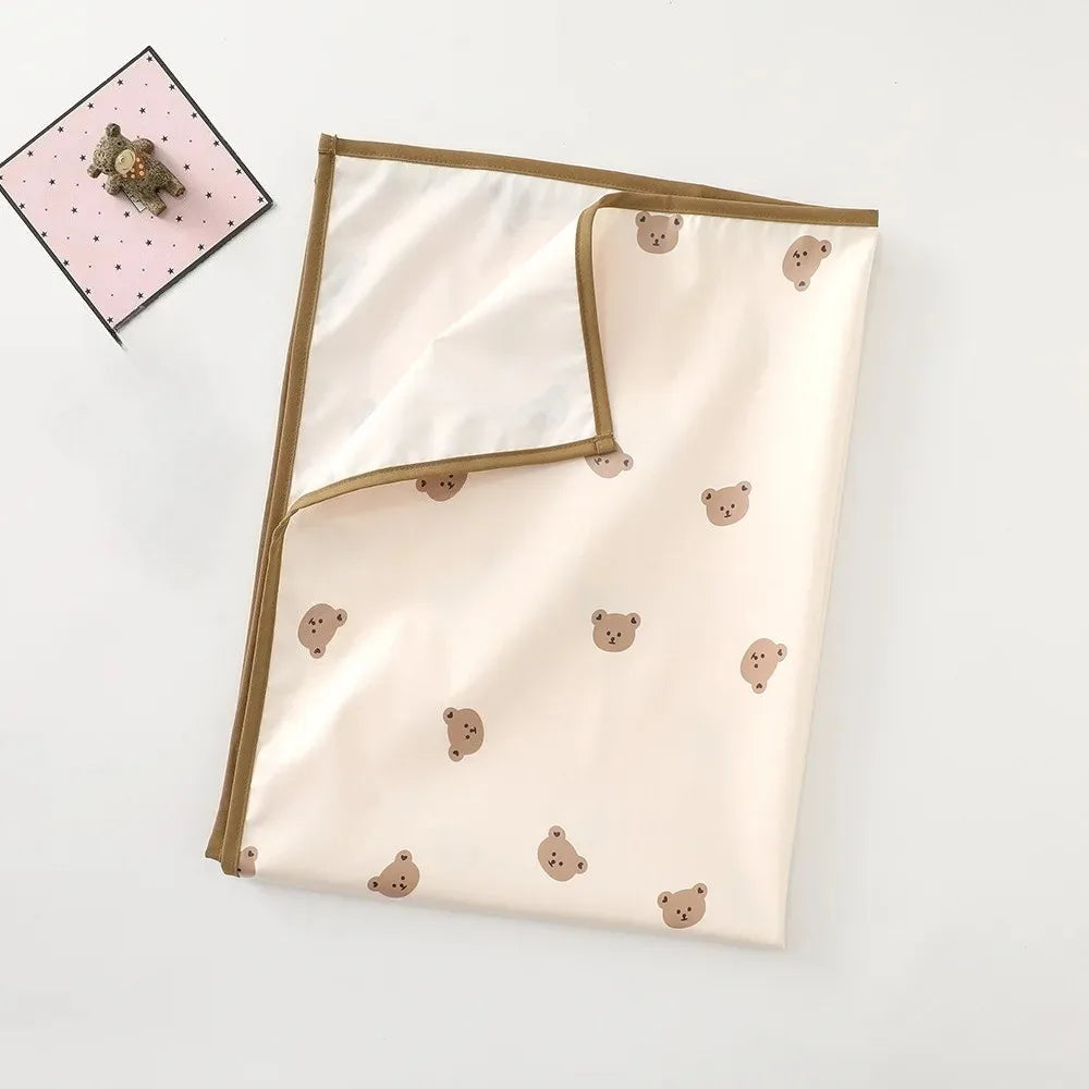 Waterproof Baby Diaper Changing Mat Washable Newborn Urine Pad Babies Accessories Liners for Crib Cradles Reusable Diapers Pad