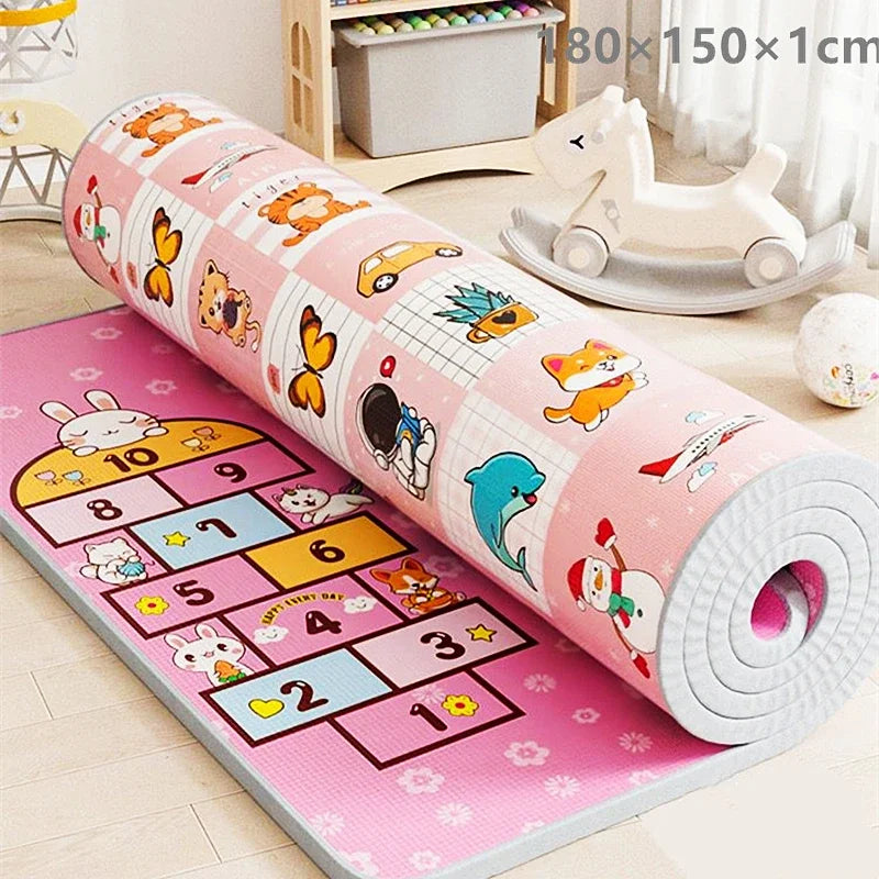 Double Sided Pattern Baby Activities Crawling Play Mats Non-toxic EPE Baby Activity Gym Room Mat Game Mat for Children's Mat Rug